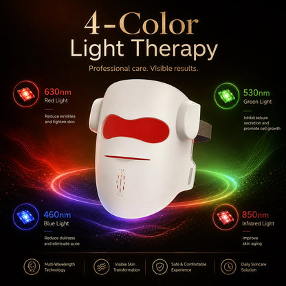 Wireless LED Photon Therapy Facial Mask for Home Skin Care Vendula Care 8