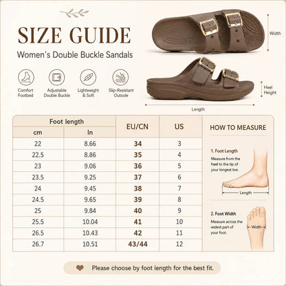 Women's Adjustable Dual Strap Sandals for Summer Comfort Vendula Care 3