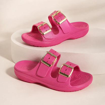 Women's Adjustable Dual Strap Sandals for Summer Comfort Vendula Care 6