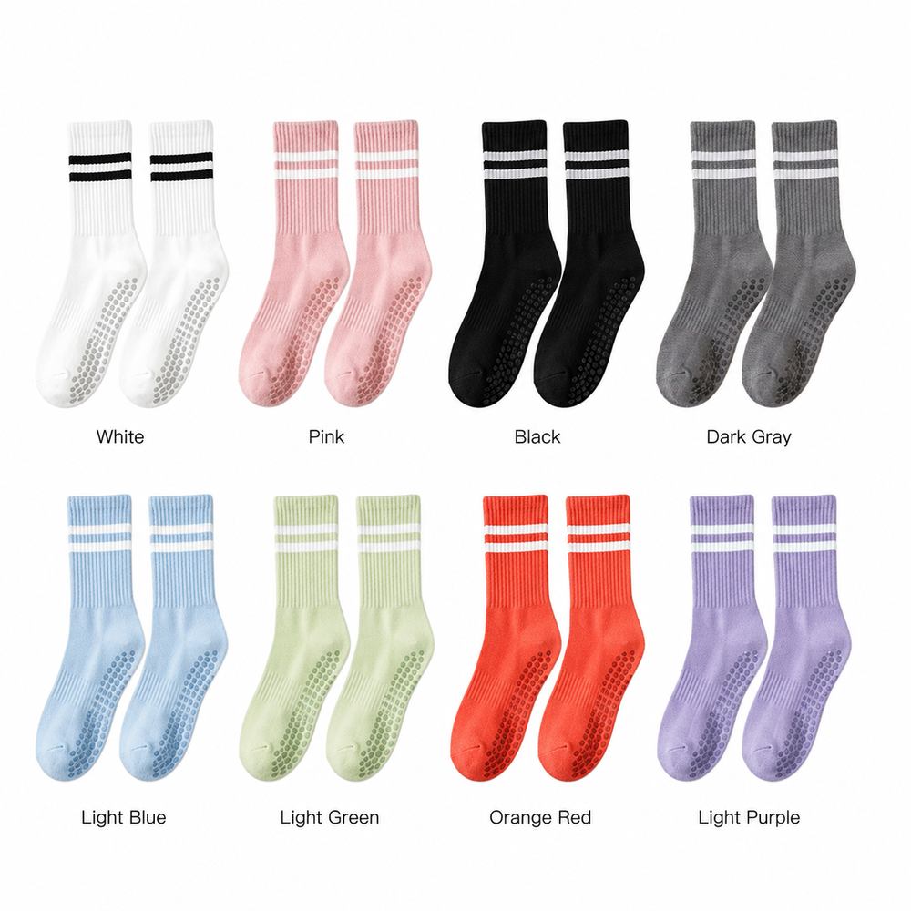 Women's Non Slip Yoga Socks with Silicone Grip for Pilates (18)