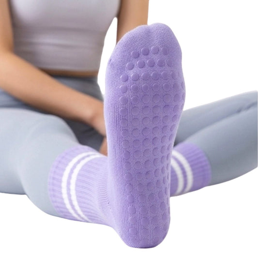 Women's Non Slip Yoga Socks with Silicone Grip for Pilates Vendula Care (2)