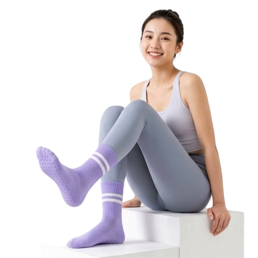Women's Non Slip Yoga Socks with Silicone Grip for Pilates Vendula Care (1)