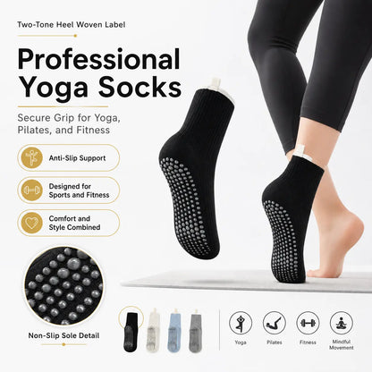 Yoga Socks for Women with Non-Slip Grip for Daily Practice Vendula Care 03