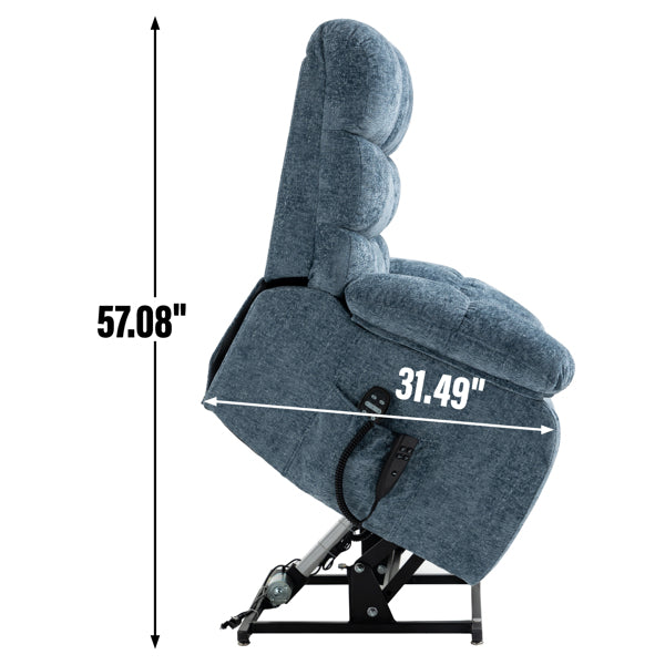 Heated Reclining Chair with Massage Function 4
