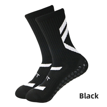Silicone Non Slip Soccer Socks for Sports Grip Comfort Fit
