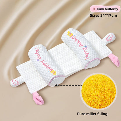Infant Head Shaping Pillow for Gentle Baby Head Support Daily
