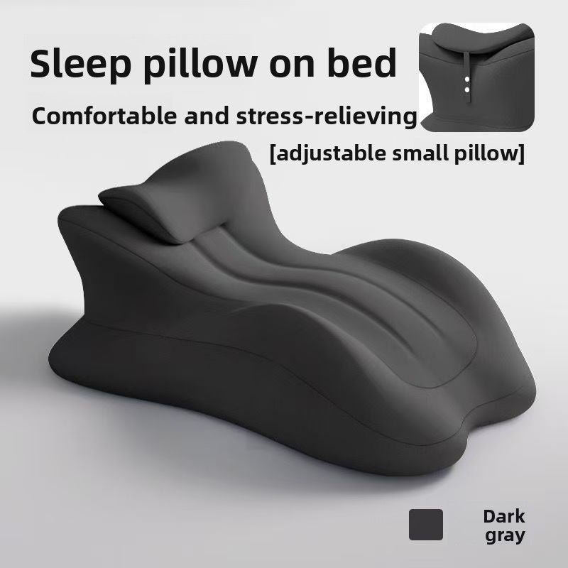 Multifunctional Lying Down Pillow with Memory Foam