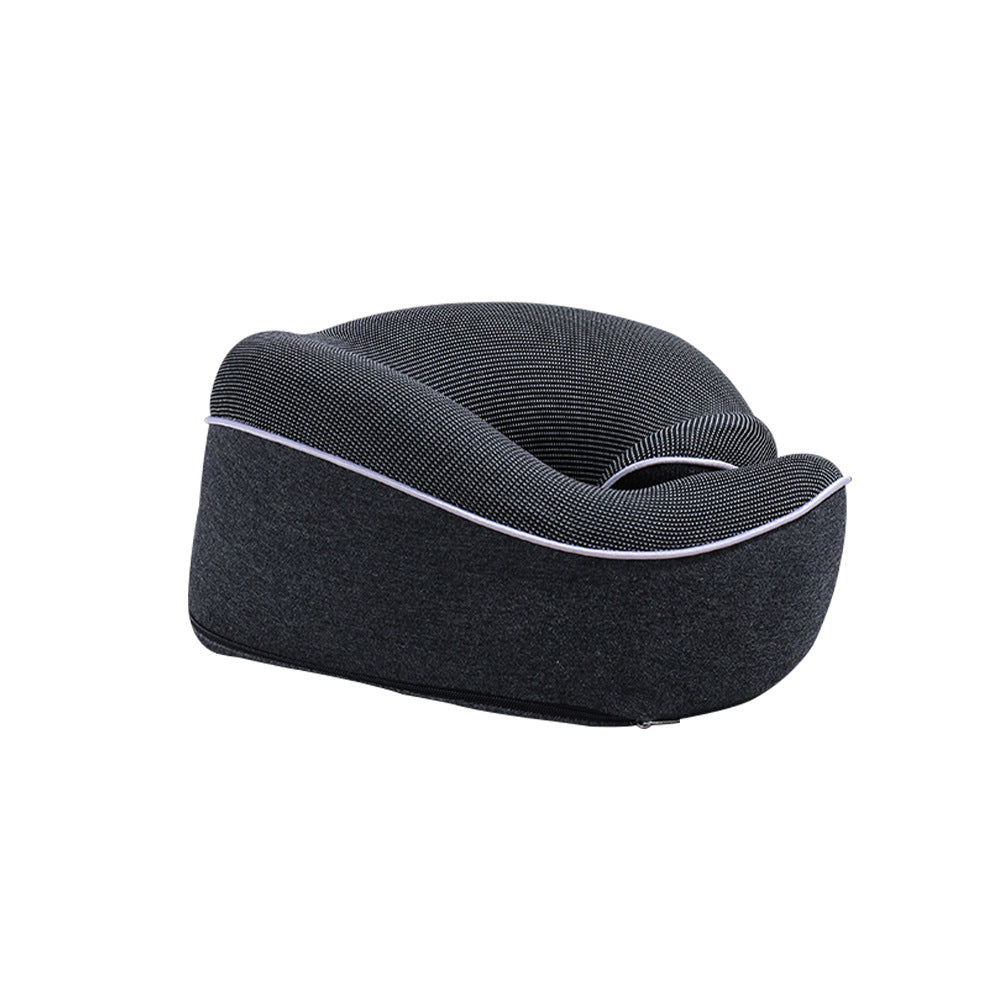 Memory Foam U-Shape Neck Pillow with Storage Box