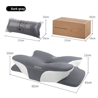 Ergonomic Memory Foam Cervical Pillow for Restful Sleeping