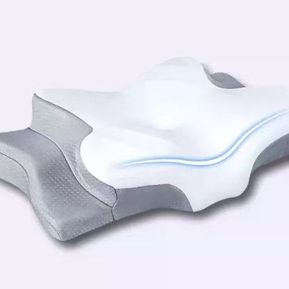 Memory Foam Butterfly Pillow for Neck Support and Comfort