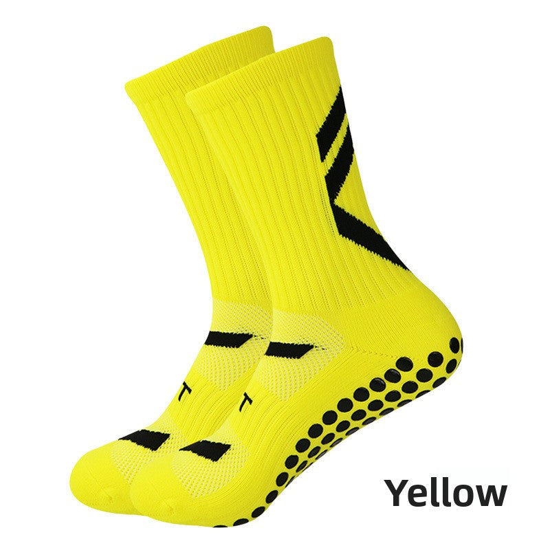 Silicone Non Slip Soccer Socks for Sports Grip Comfort Fit