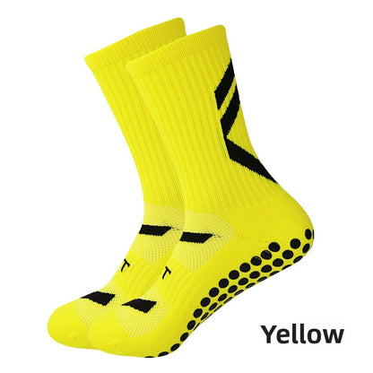 Silicone Non Slip Soccer Socks for Sports Grip Comfort Fit