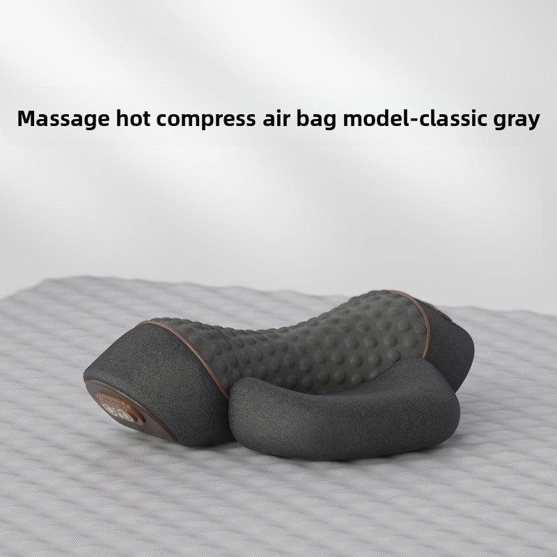Multifunctional Memory Foam Cervical Pillow with Heat Massage