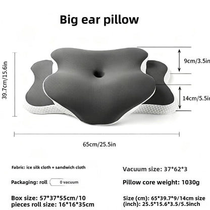 Ergonomic Butterfly Memory Foam Neck Pillow for Neck Support