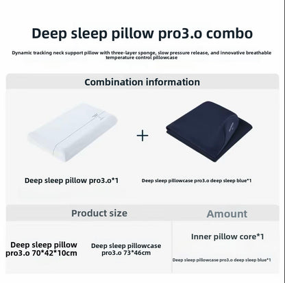 Ergonomic Memory Foam Support Pillow for Daily Comfort