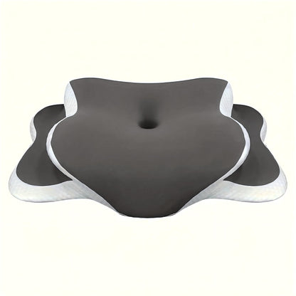 Ergonomic Memory Foam Neck Pillow for Sleep & Travel Comfort