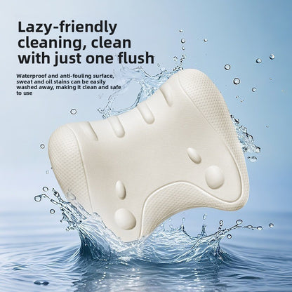 U-Shaped Cervical Massage Pillow with Acupressure Relief Aid