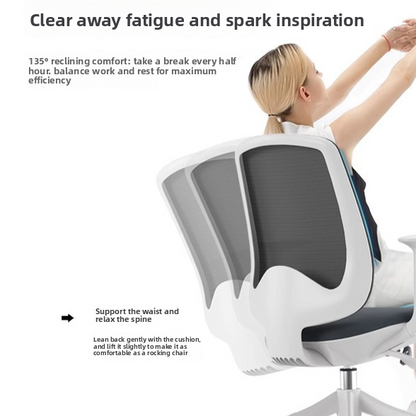 Ergonomic Mesh Office Chair with Rollers 5