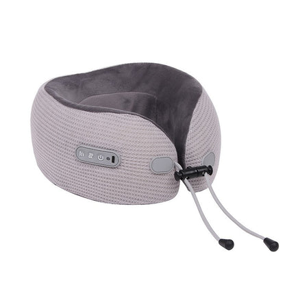 U-Shaped Neck and Shoulder Massage Pillow with Heat Therapy