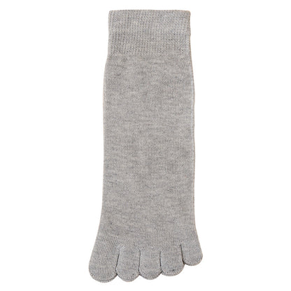 Mens Five Toe Socks Mid Calf Breathable Comfort Fit Daily