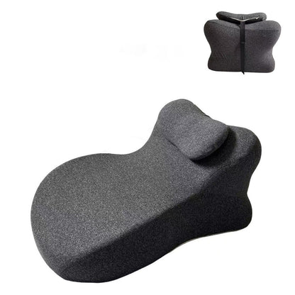 Memory Foam Cervical Pillow with Heat Massage for Neck Care