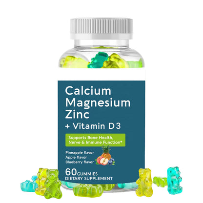 Calcium Magnesium Zinc Gummies 1