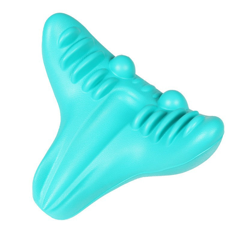 U-Shaped Cervical Massage Pillow with Acupressure Relief Aid