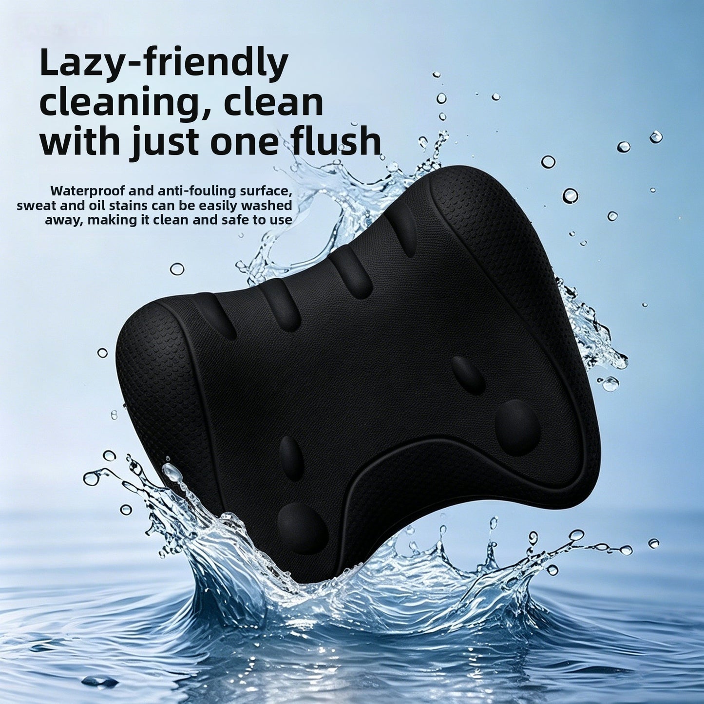 U-Shaped Cervical Massage Pillow with Acupressure Relief Aid