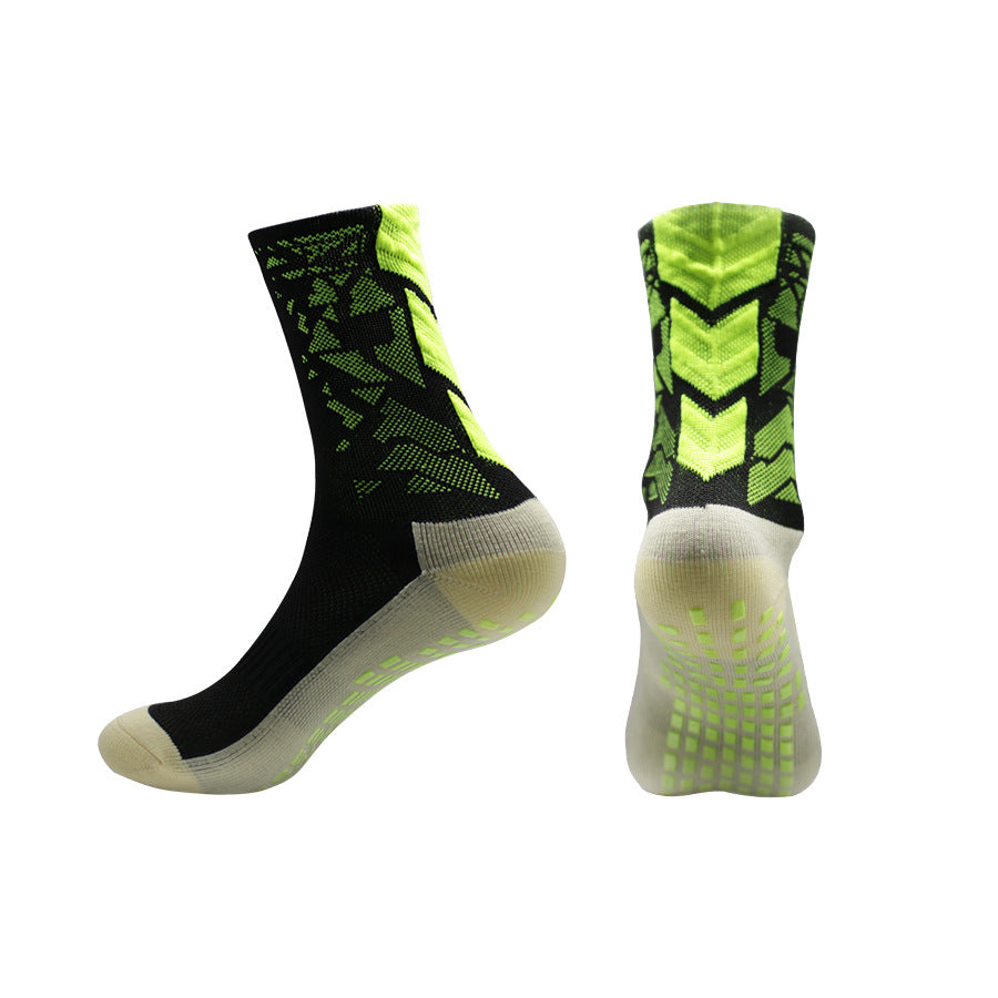 Football Socks Mid Tube Camouflage Anti Slip Sports Socks