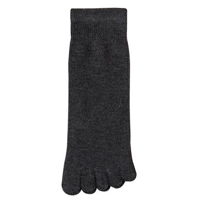 Mens Five Toe Socks Mid Calf Breathable Comfort Fit Daily