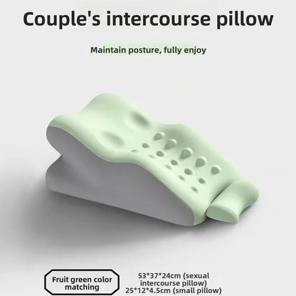 Memory Foam Cervical Pillow with Heat Massage for Neck Care