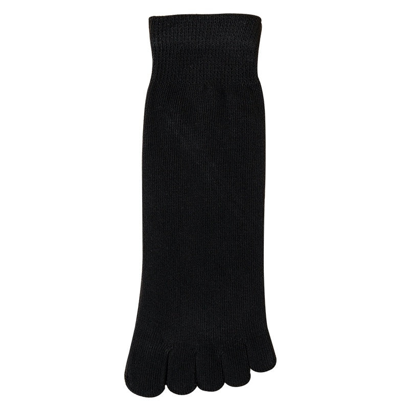 Mens Five Toe Socks Mid Calf Breathable Comfort Fit Daily