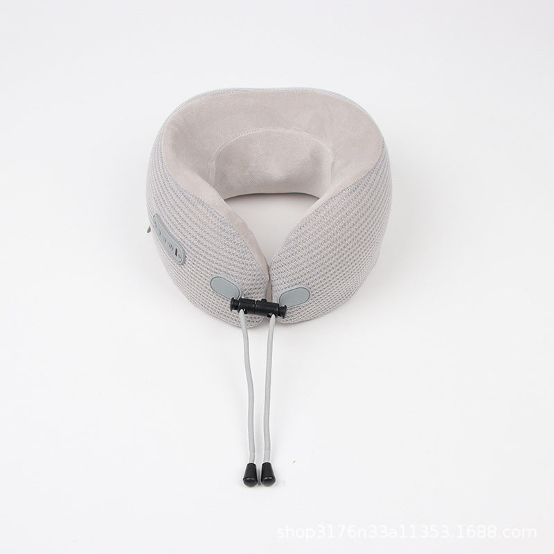U-Shaped Neck and Shoulder Massage Pillow with Heat Therapy