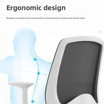 Ergonomic Mesh Office Chair with Rollers 3