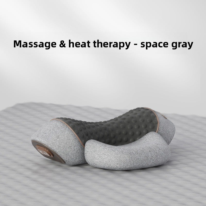 Multifunctional Memory Foam Cervical Pillow with Heat Massage