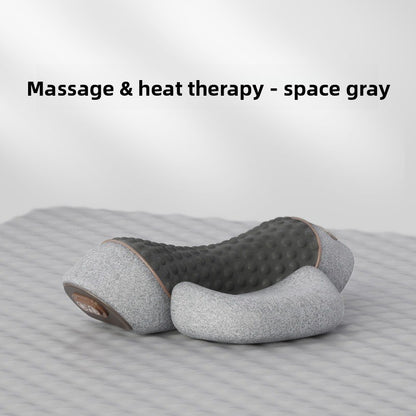 Multifunctional Memory Foam Cervical Pillow with Heat Massage