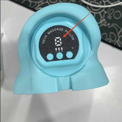 Electric Massage Pillow with Heat and Vibration for Comfort