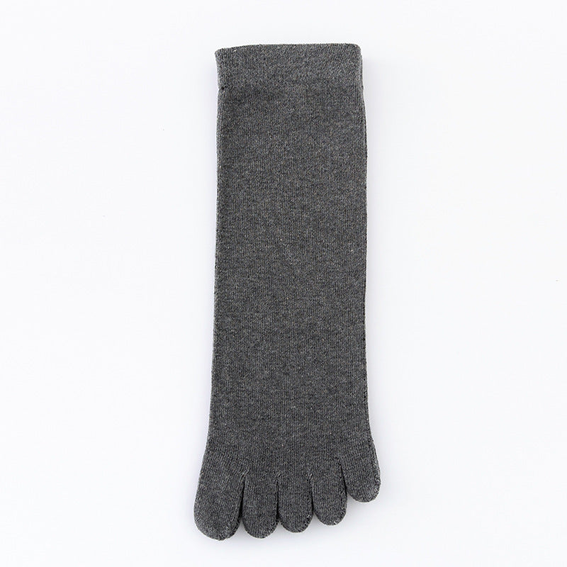 Mens Five Toe Breathable Sports Socks for Daily Comfort Fits