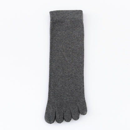 Mens Five Toe Breathable Sports Socks for Daily Comfort Fits
